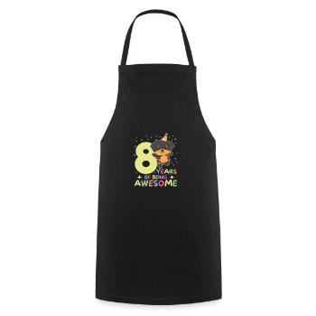 Rottweiler pour les enfants de 8 ans de huit ans - Tablier de cuisine - noir - Devant - AI Model Male 185 dark (185cm)