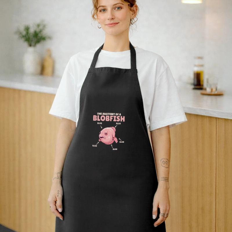 Blobfish Explication Anatomie d’un Blobfish Tablier de cuisine