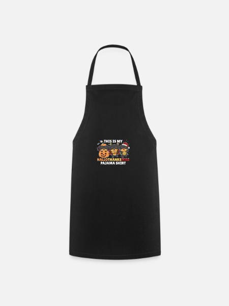 Hallothanksmas Pajama Shirt Rottweiler Weihnachten - Kochschürze - Schwarz