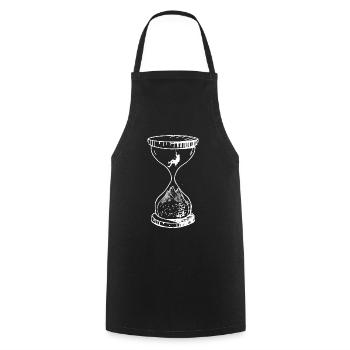 Temps - Montagne - Escalade - (2) - Tablier de cuisine - noir - Devant - AI Model Male 185 dark (185cm)