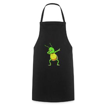 Grasshopper grasshopper - Cooking Apron - black - Front - AI Model Male 185 dark (185cm)