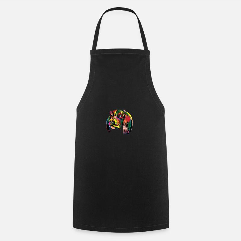 Rainbow Dog - Design Premium - Tablier de cuisine - noir