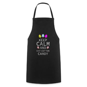 Dessert Zucker Süßes - Kochschürze - Schwarz - Vorne - AI Model Male 185 dark (185cm)