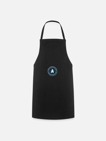 Us Space Force Aliens Verschwörungstheorien Vintage - Kochschürze - Schwarz