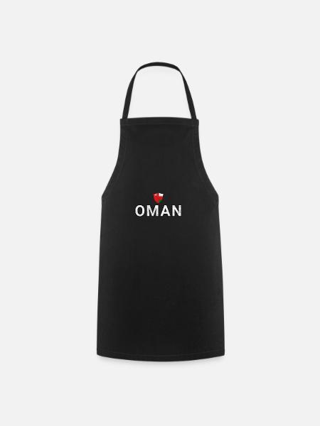 Oman - Cooking Apron - black