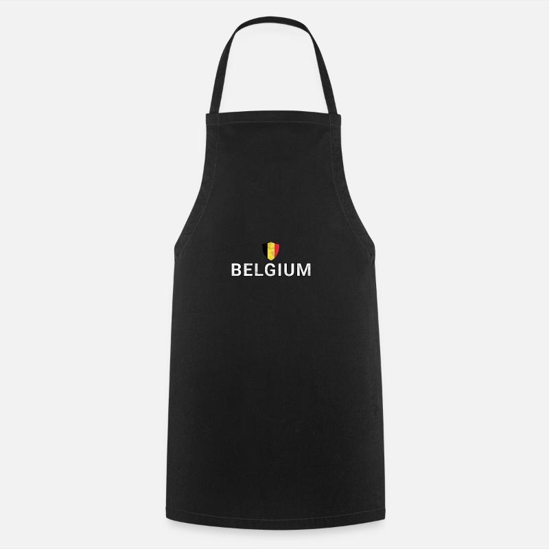 Belgium - Cooking Apron - black