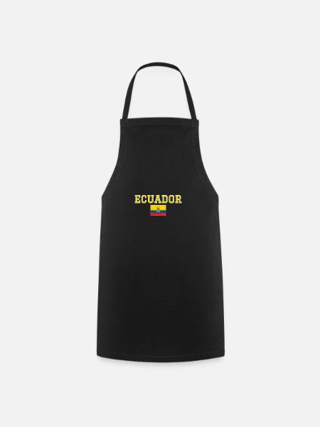 Ecuador - Cooking Apron - black