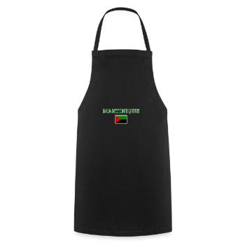 Martinique - Tablier de cuisine - noir - Devant - AI Model Male 185 dark (185cm)