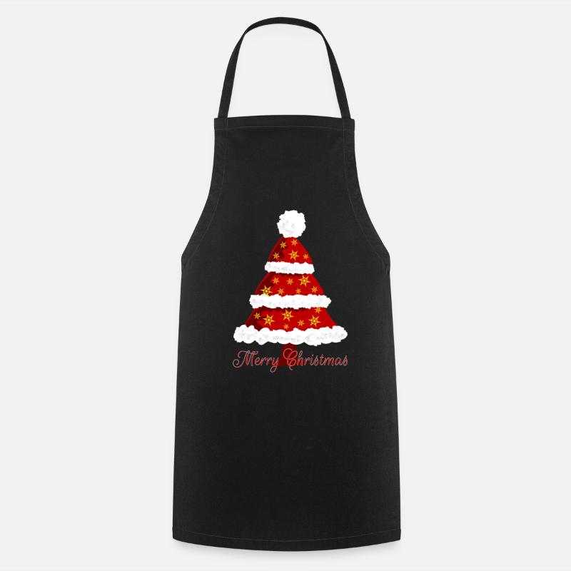 Tannenbaum Weihnachten - Kochschürze - Schwarz