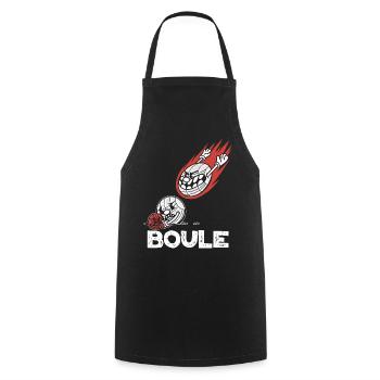 Boules volantes pour les joueurs de boules Bouler - Tablier de cuisine - noir - Devant - AI Model Male 185 dark (185cm)