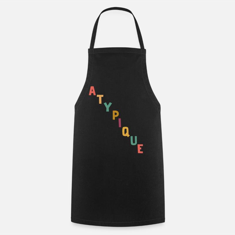 Atypique - Tablier de cuisine - noir