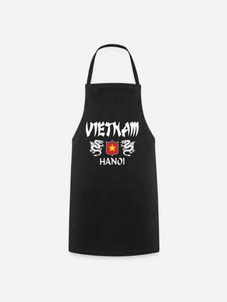 Vietnam - Tablier de cuisine - noir
