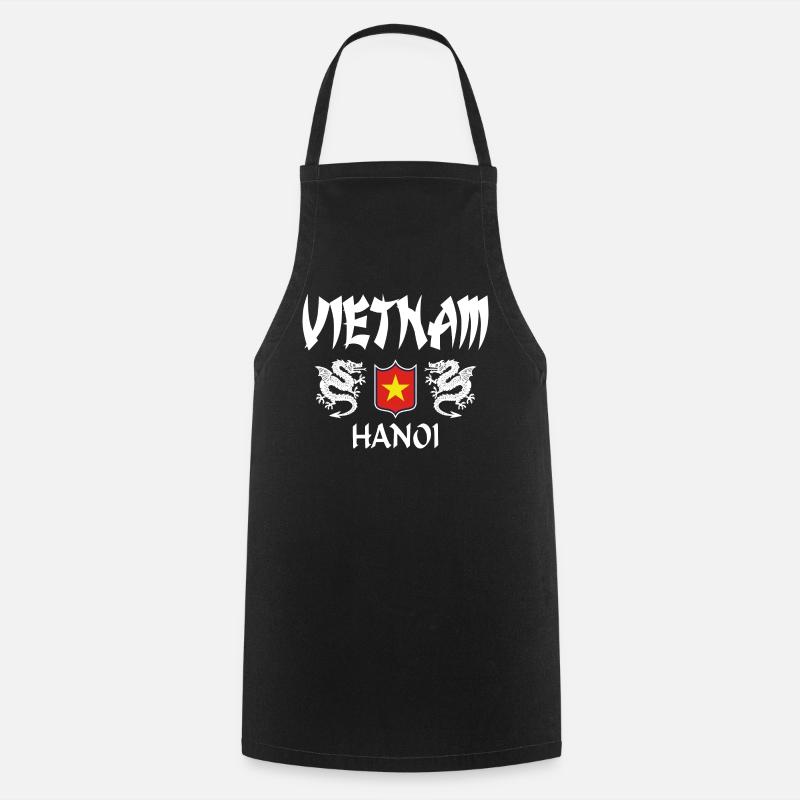 Vietnam - Tablier de cuisine - noir