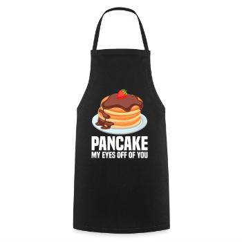 Eierkuchen - Kochschürze - Schwarz - Vorne - AI Model Male 185 dark (185cm)