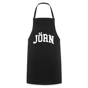 Scott - Cooking Apron - black - Front - AI Model Male 185 dark (185cm)