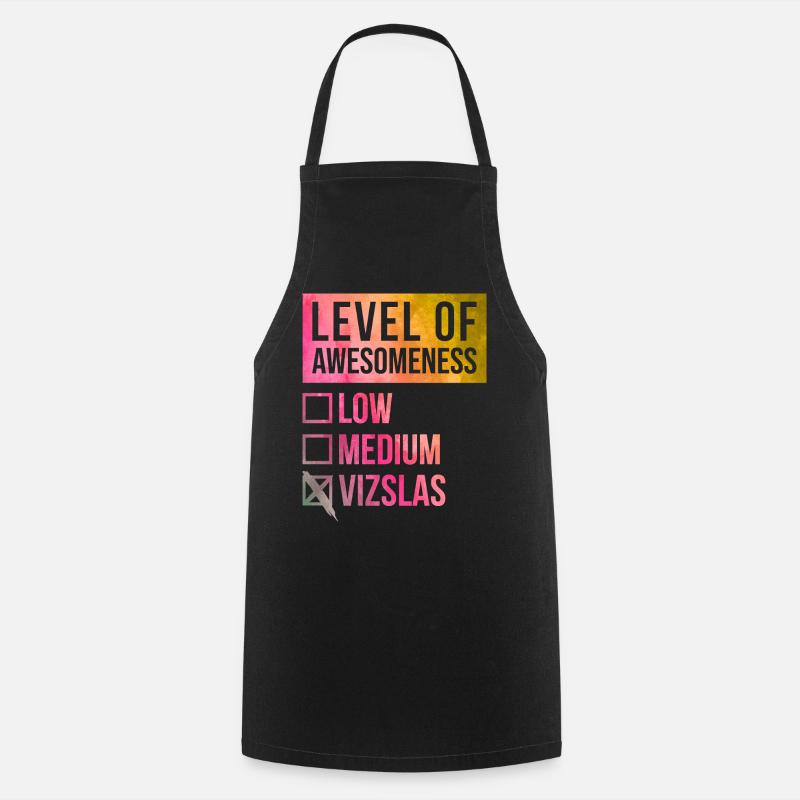 Vizsla - Cooking Apron - black