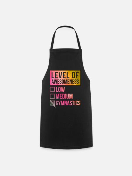 Gymnastics Gymnastics Gymnastics - Cooking Apron - black