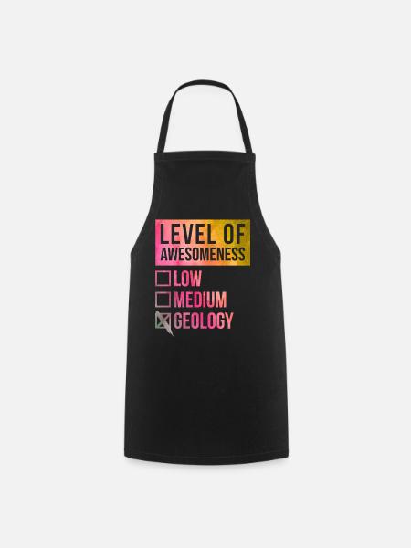 Géologie Géologie Géologie - Tablier de cuisine - noir