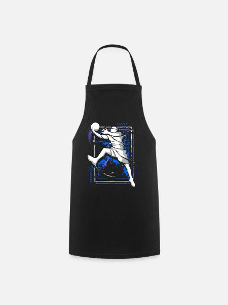 Basketball players - Basketball - Basketball players - Cooking Apron - black