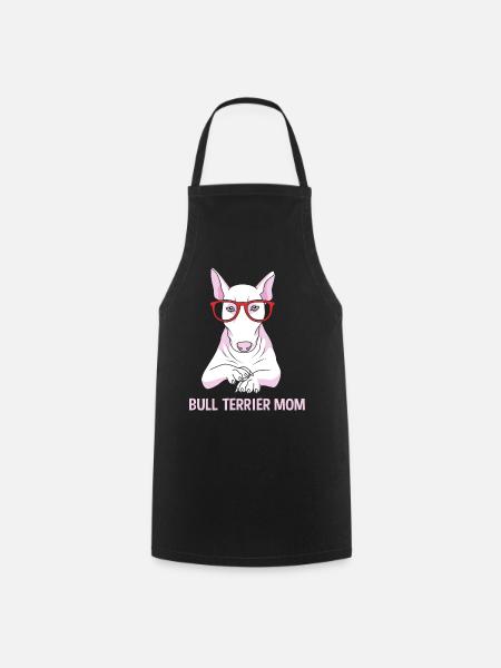 Bullterrier - Kochschürze - Schwarz