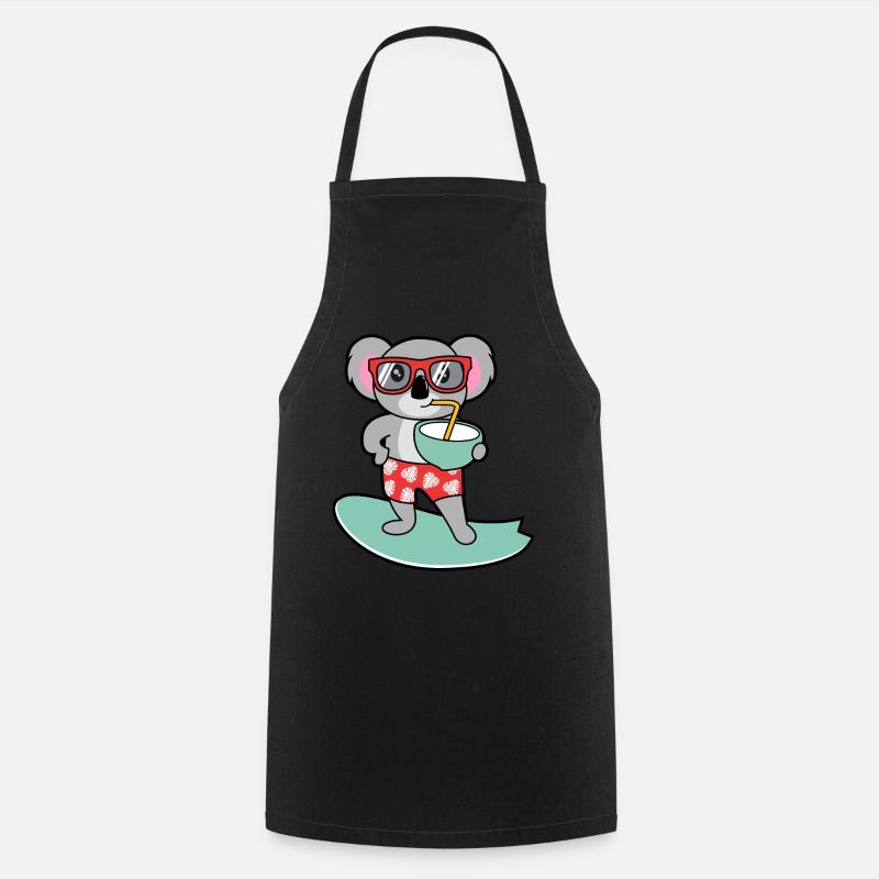 Koala bear - Cooking Apron - black