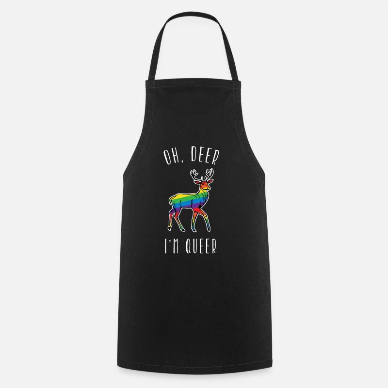 Gay - Tablier de cuisine - noir