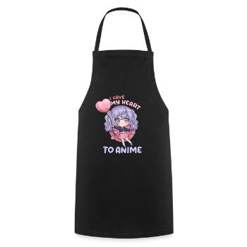 81081666604698766 avant - Tablier de cuisine - noir - Devant - AI Model Male 185 dark (185cm)
