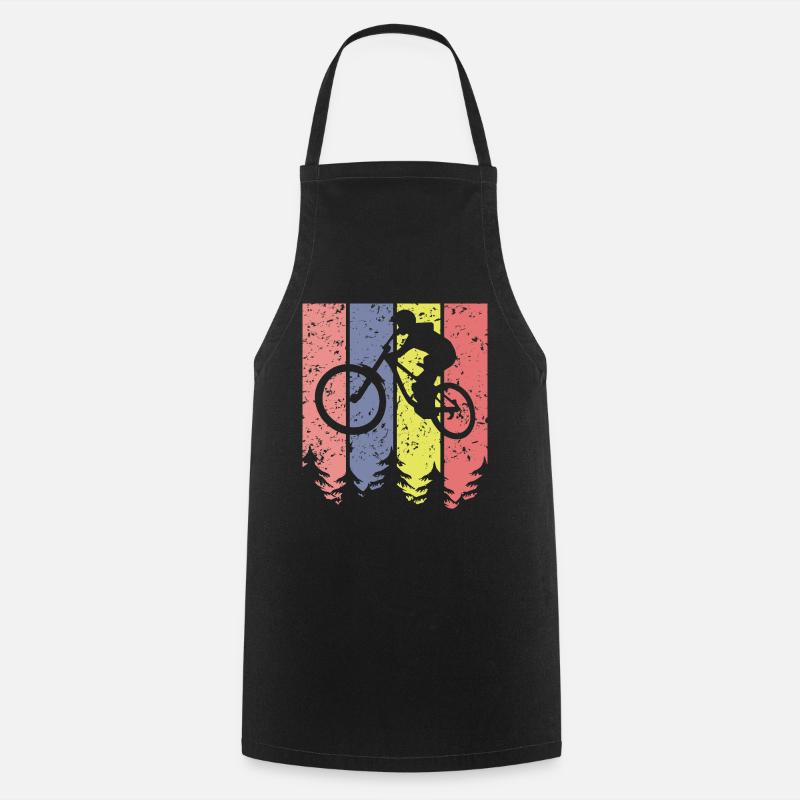 Road bikes, bikes, bikes, bikes, bikes, bikes, - Cooking Apron - black