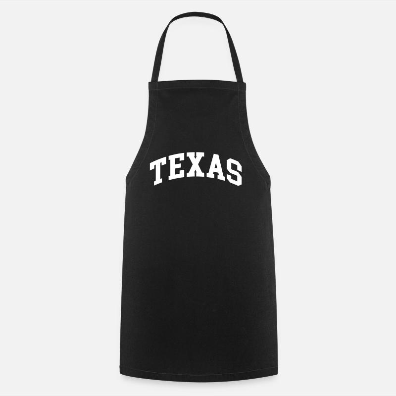 Texas - Tablier de cuisine - noir