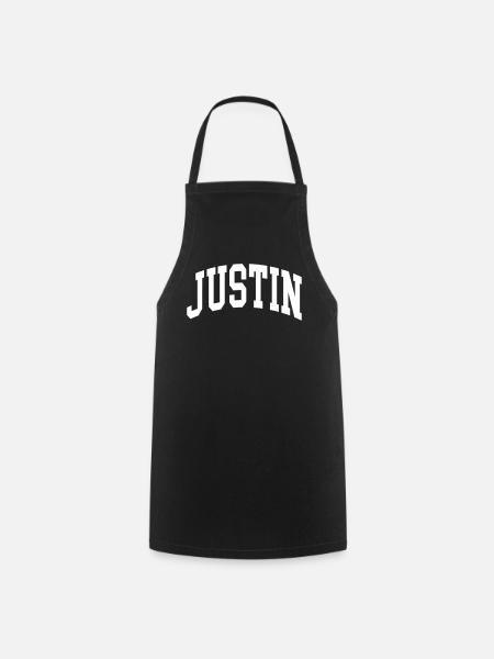 Justin - Kochschürze - Schwarz