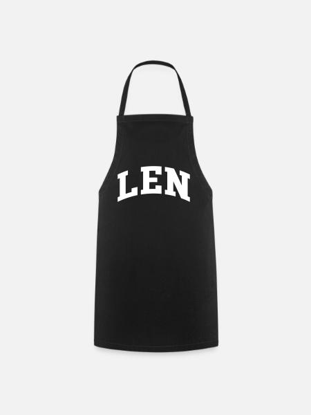 Len - Kochschürze - Schwarz
