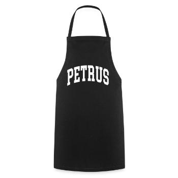 Pierre - Tablier de cuisine - noir - Devant - AI Model Male 185 dark (185cm)