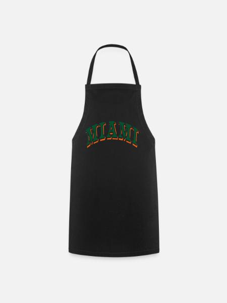 Miami - Kochschürze - Schwarz