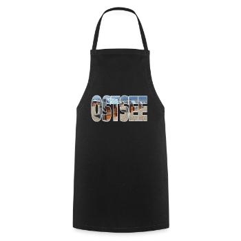 Baltic Sea - Cooking Apron - black - Front - AI Model Male 185 dark (185cm)