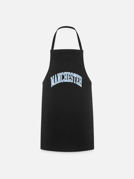 Manchester - Kochschürze - Schwarz