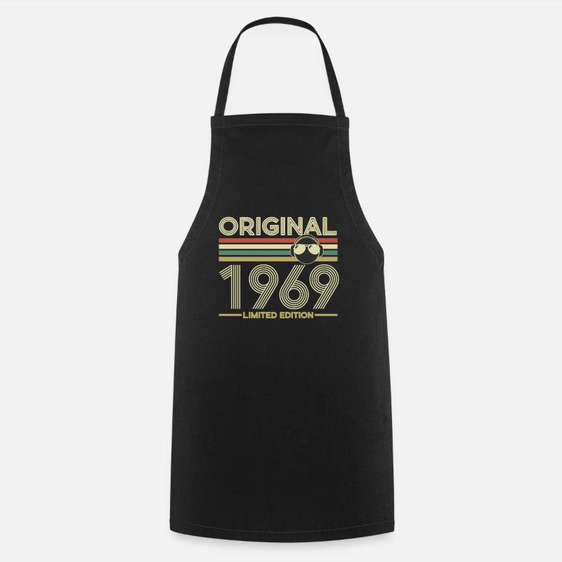 1969 - Kochschürze - Schwarz