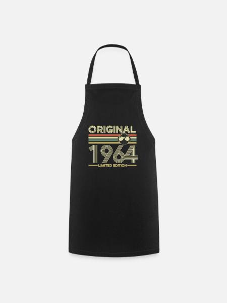 1964 - Cooking Apron - black