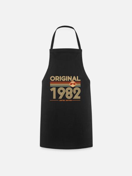 1982 - Cooking Apron - black