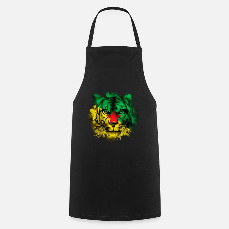 Guyane française - Tablier de cuisine - noir
