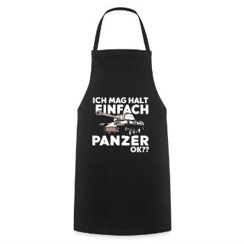 Chars Chars principaux Chars de combat Chars Chars Pilotes de chars - Tablier de cuisine - noir - Devant - AI Model Male 185 dark (185cm)