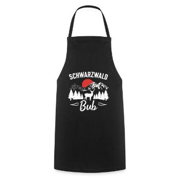Black Forest Black Forest Baden-Württemberg - Cooking Apron - black - Front - AI Model Male 185 dark (185cm)