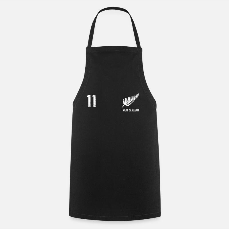 nouvelle-Zélande - Tablier de cuisine - noir