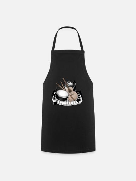Instruments - Tablier de cuisine - noir