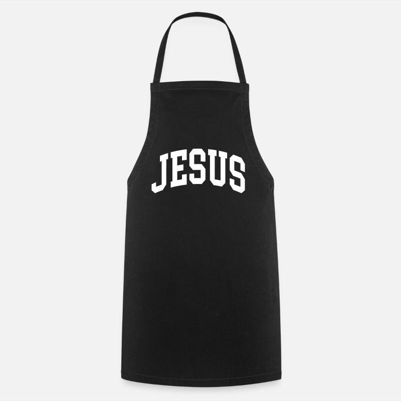 Jésus - Tablier de cuisine - noir