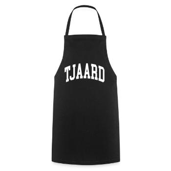 Tjaard - Tablier de cuisine - noir - Devant - AI Model Male 185 dark (185cm)