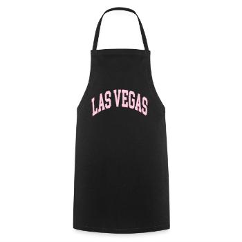 Las Vegas - Cooking Apron - black - Front - AI Model Male 185 dark (185cm)