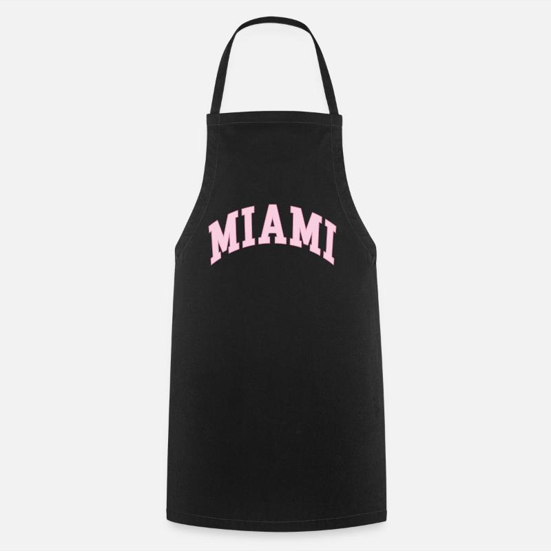 Miami - Tablier de cuisine - noir
