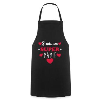 Super Oma Weihnachtsgeschenk Oma Party - Kochschürze - Schwarz - Vorne - AI Model Male 185 dark (185cm)