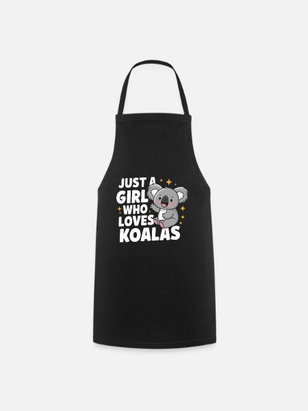 Koala Koala Koala Ours Koala Animal - Tablier de cuisine - noir