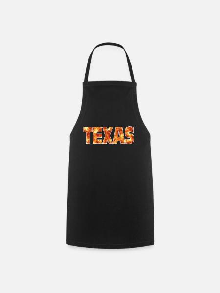 Texas - Kochschürze - Schwarz